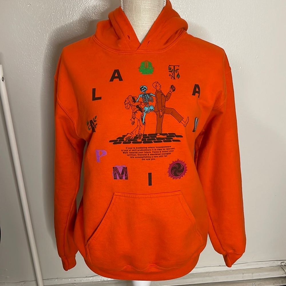 Tame Impala Band Orange Hoodie